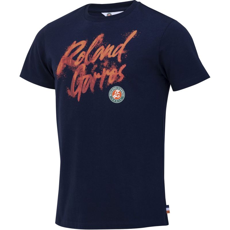 【希少】ROLAND GARROS PARIS 2009年版 Tシャツ公式XL Men's T-shirt Roland Garros Graphic - navy